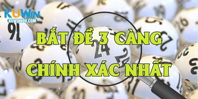 Tìm hiểu bí quyết chơi đề 3 càng hiệu quả để giành chiến thắng